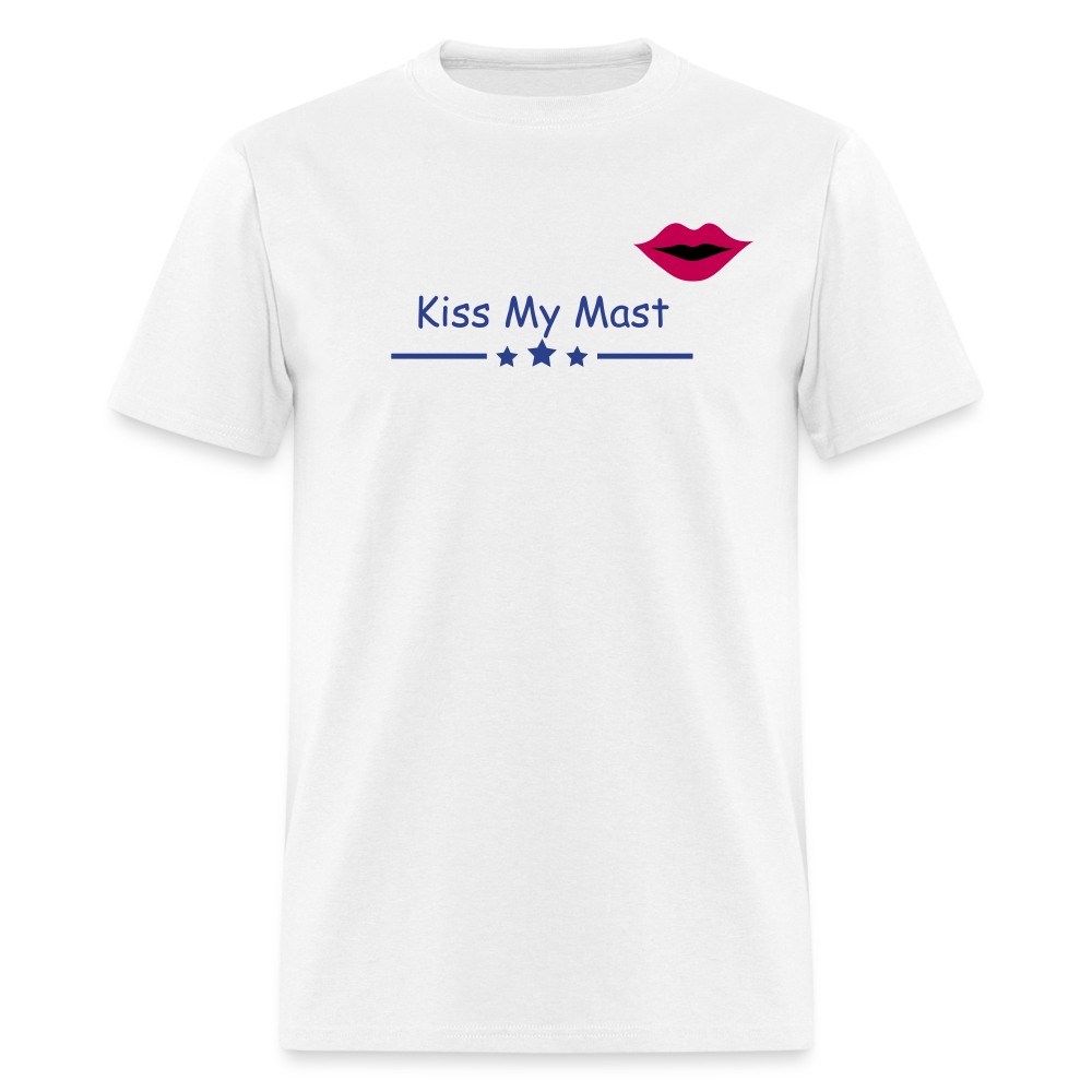 Kiss My Mast - white