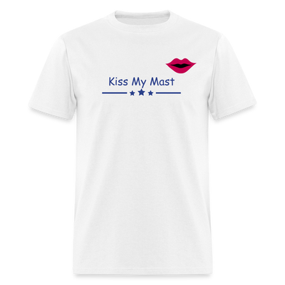 Kiss My Mast - white