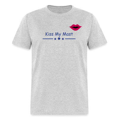 Kiss My Mast - heather gray