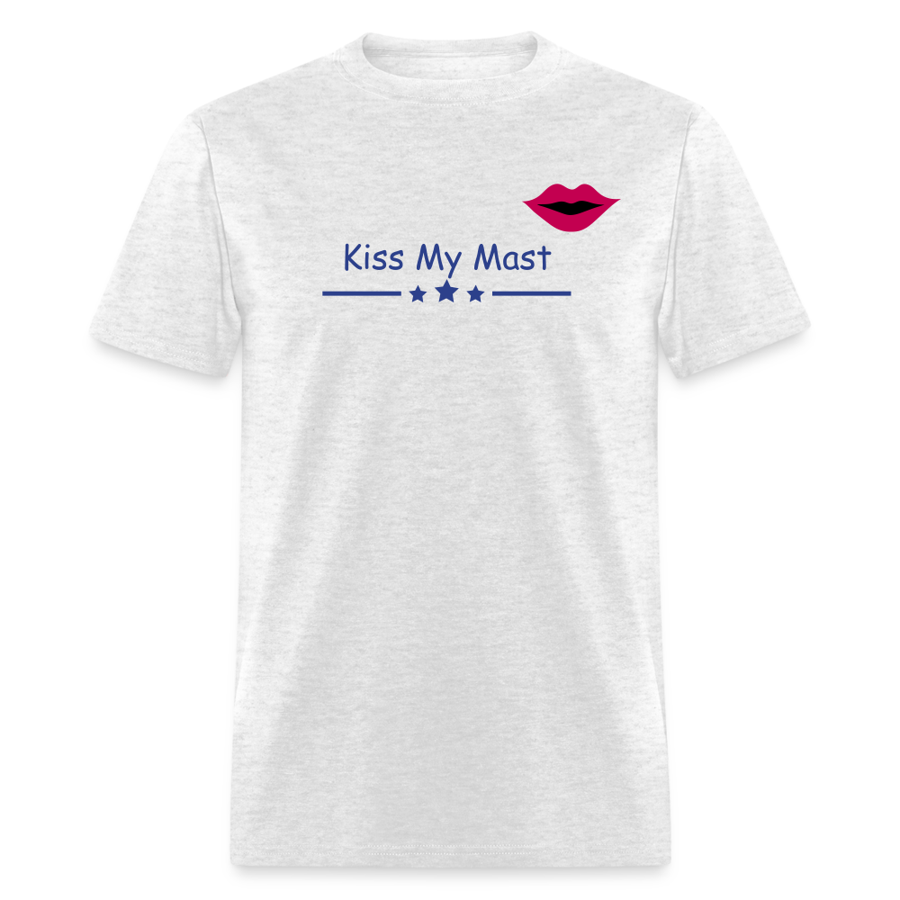 Kiss My Mast - light heather gray