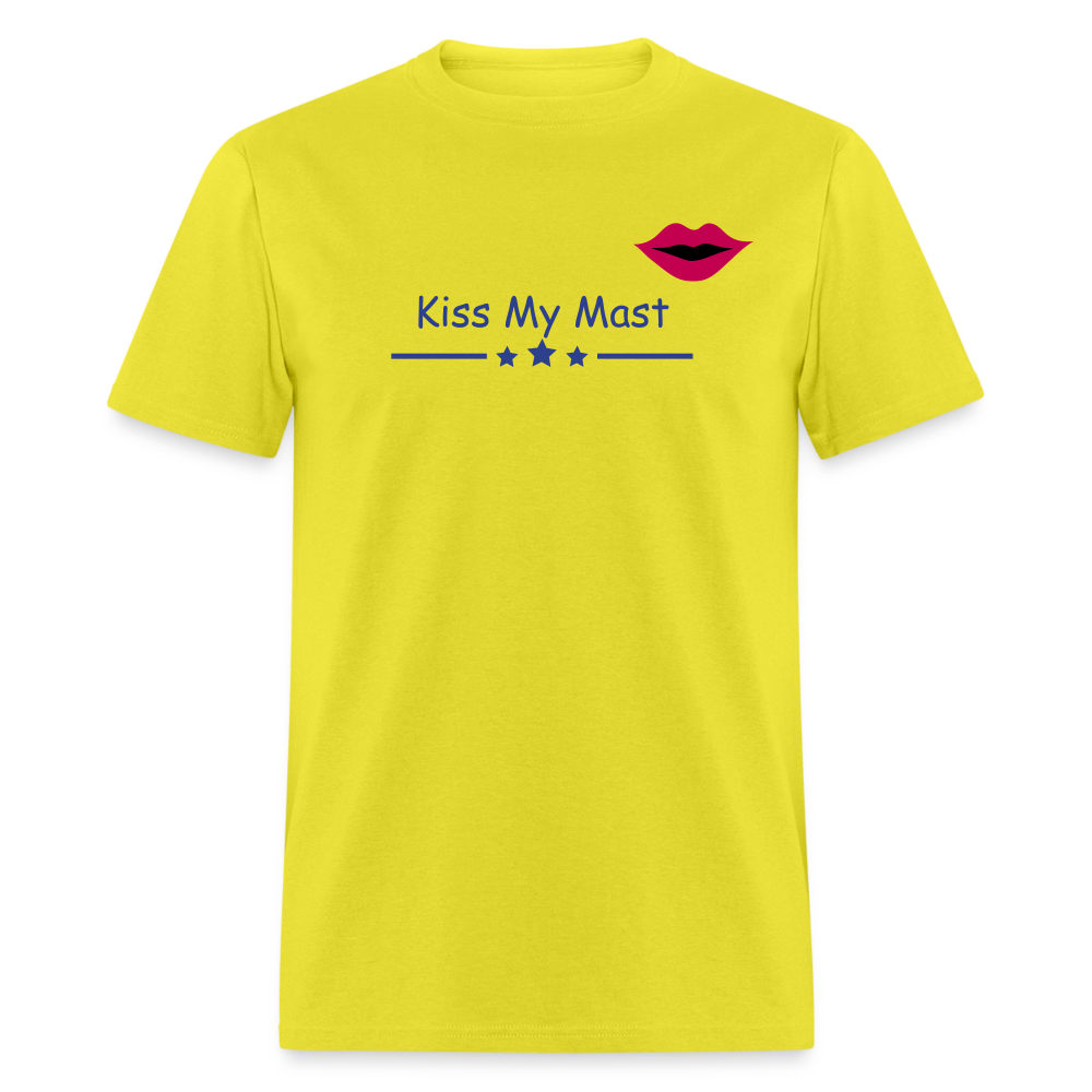 Kiss My Mast - yellow