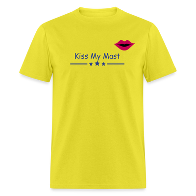 Kiss My Mast - yellow