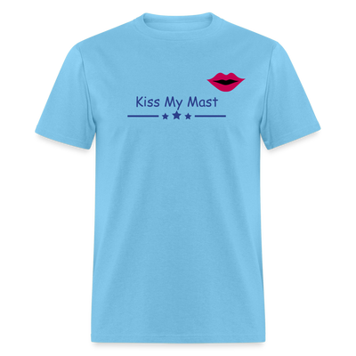 Kiss My Mast - aquatic blue