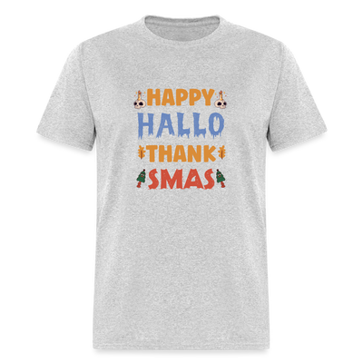 Happy Hallo Thank Smas - heather gray