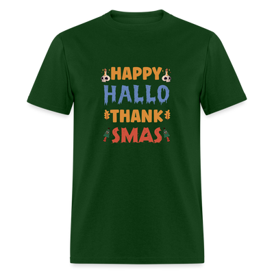 Happy Hallo Thank Smas - forest green