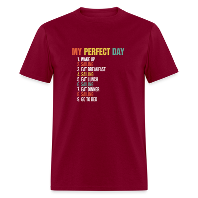 My Perfect Day - burgundy