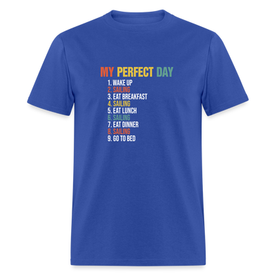 My Perfect Day - royal blue