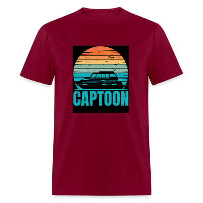 Captoon - burgundy