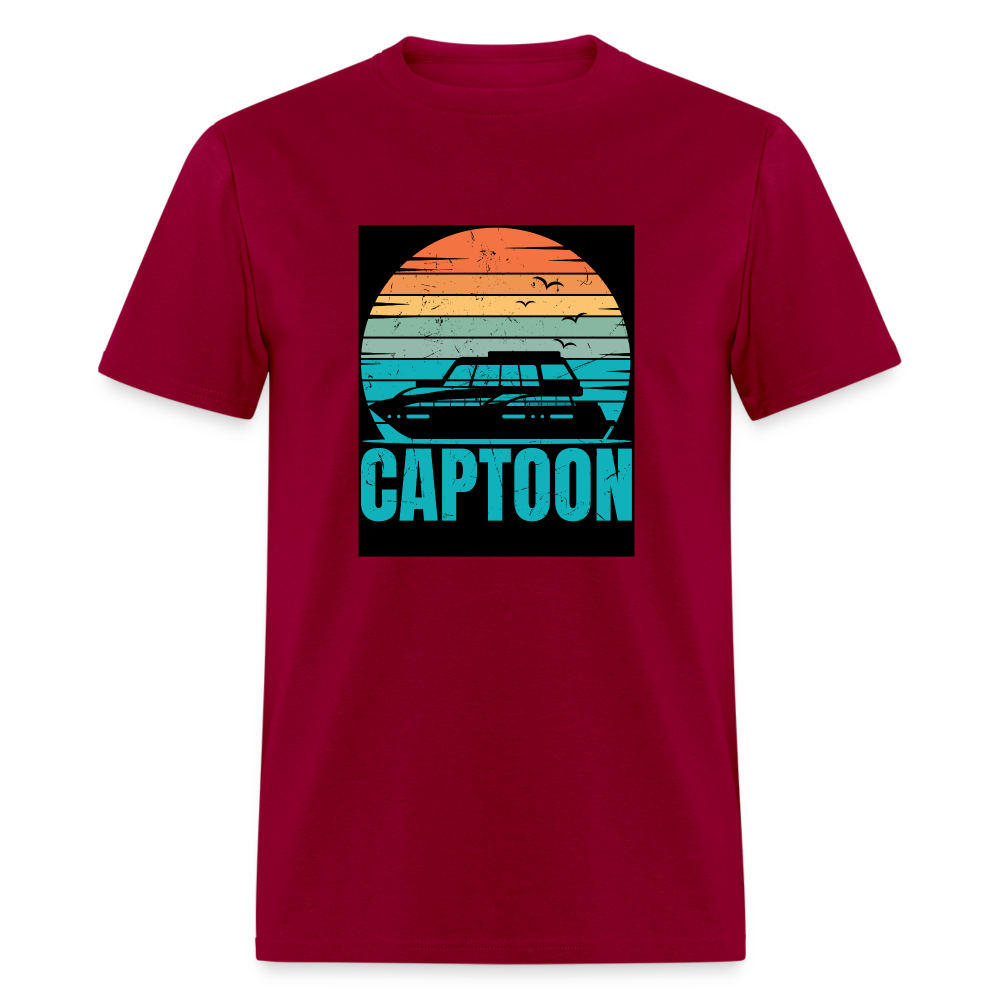 Captoon - dark red