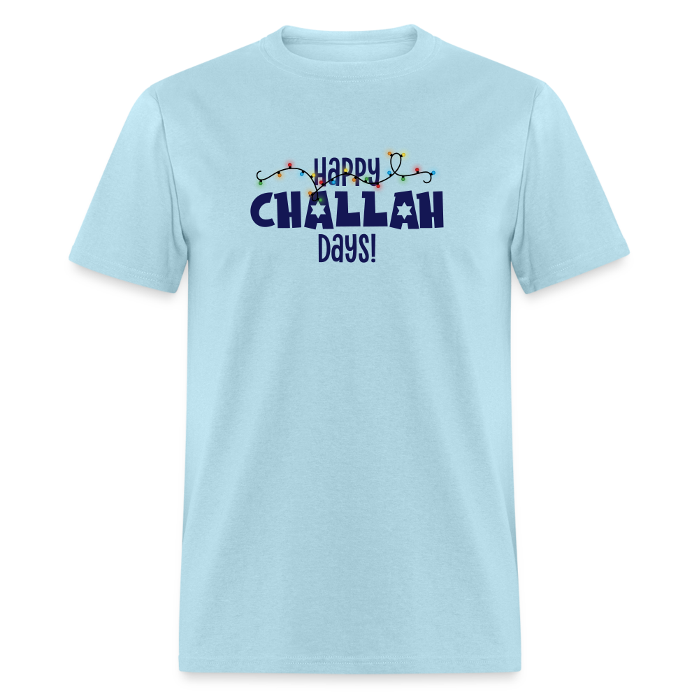 Happy Challah Days - powder blue