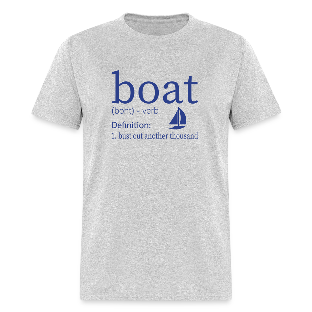 boat - heather gray