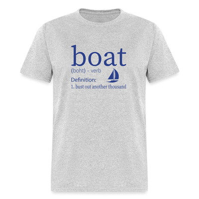 boat - heather gray