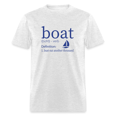 boat - light heather gray