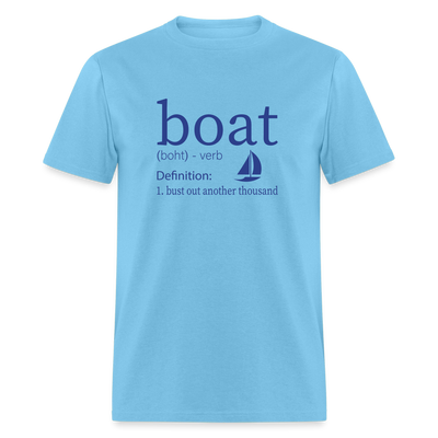 boat - aquatic blue