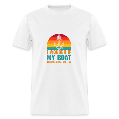 I wonder if my boat - white