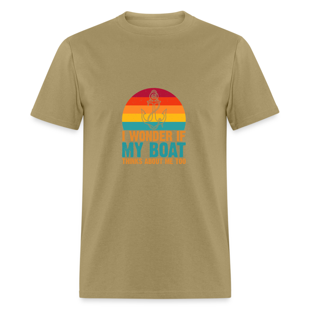 I wonder if my boat - khaki