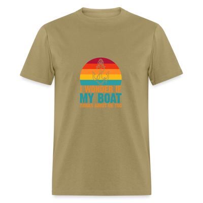 I wonder if my boat - khaki