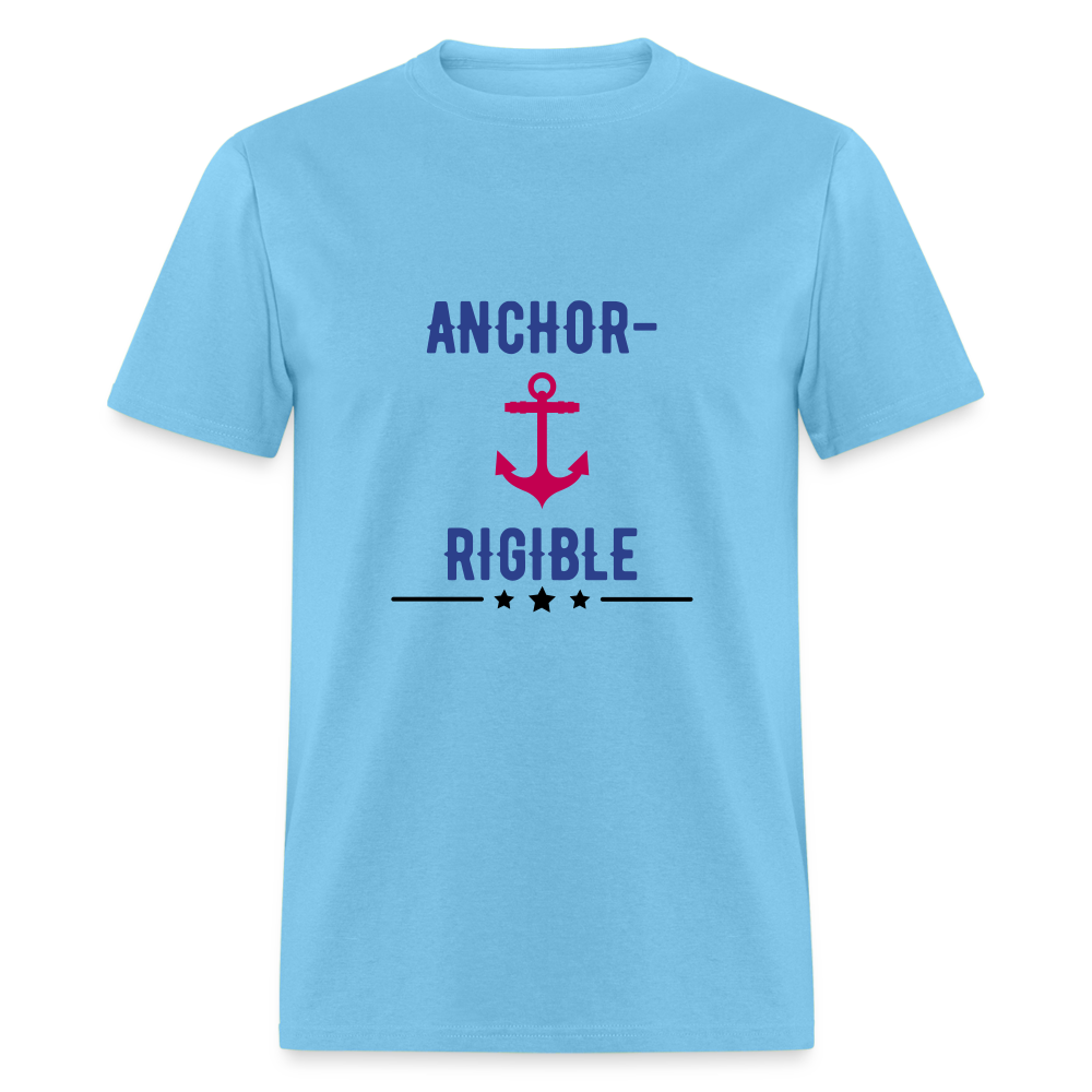 Anchor-rigible - aquatic blue