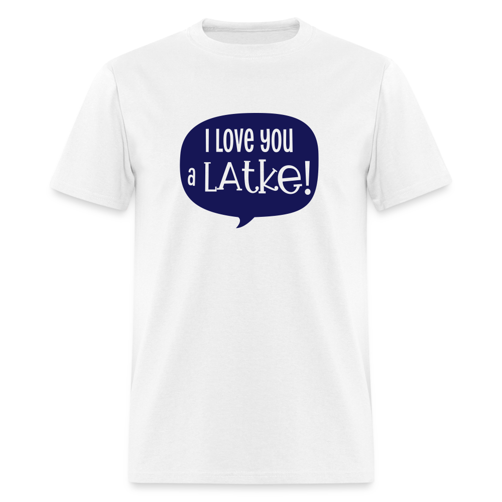 I love you a LATKE! - white