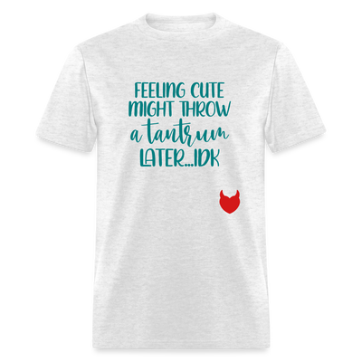 Feeling Cute - light heather gray